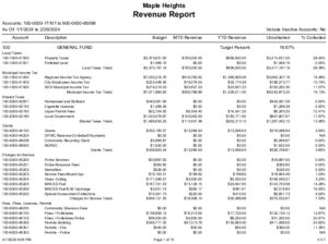 Icon of Revenue Report- June 2020