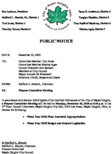 Icon of December 30, 2024 FC Meeting Notice