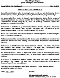 Icon of 053123spMinutesWebsite