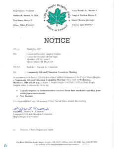 Icon of March-13-2019-Meeting-Notice