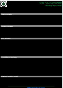 Icon of Fence-Permit-Application-Packet