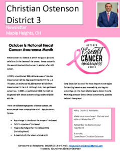 Icon of October-2021-District-3-Newsletter